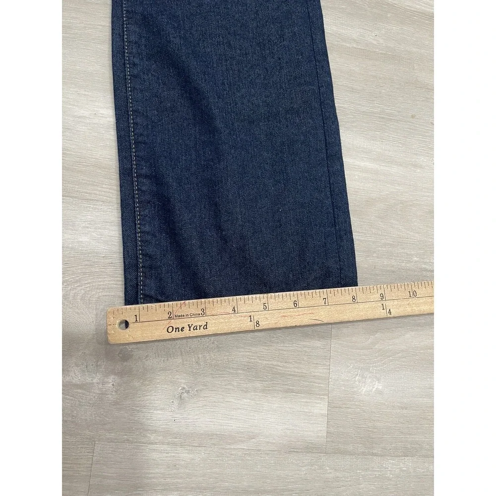 Old Navy Boys Jeans Sz 16 (28x30) Straight Leg Blue Denim Adjustable Waist Pants